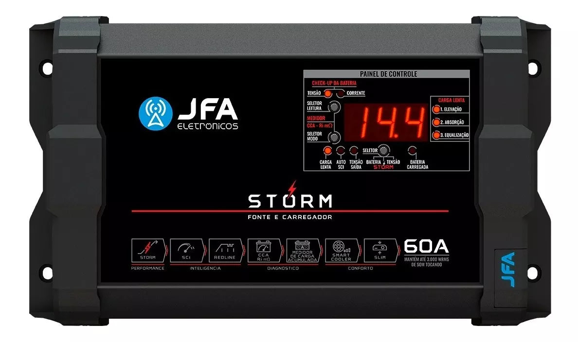 JFA STORM source and charger 60A bivolt