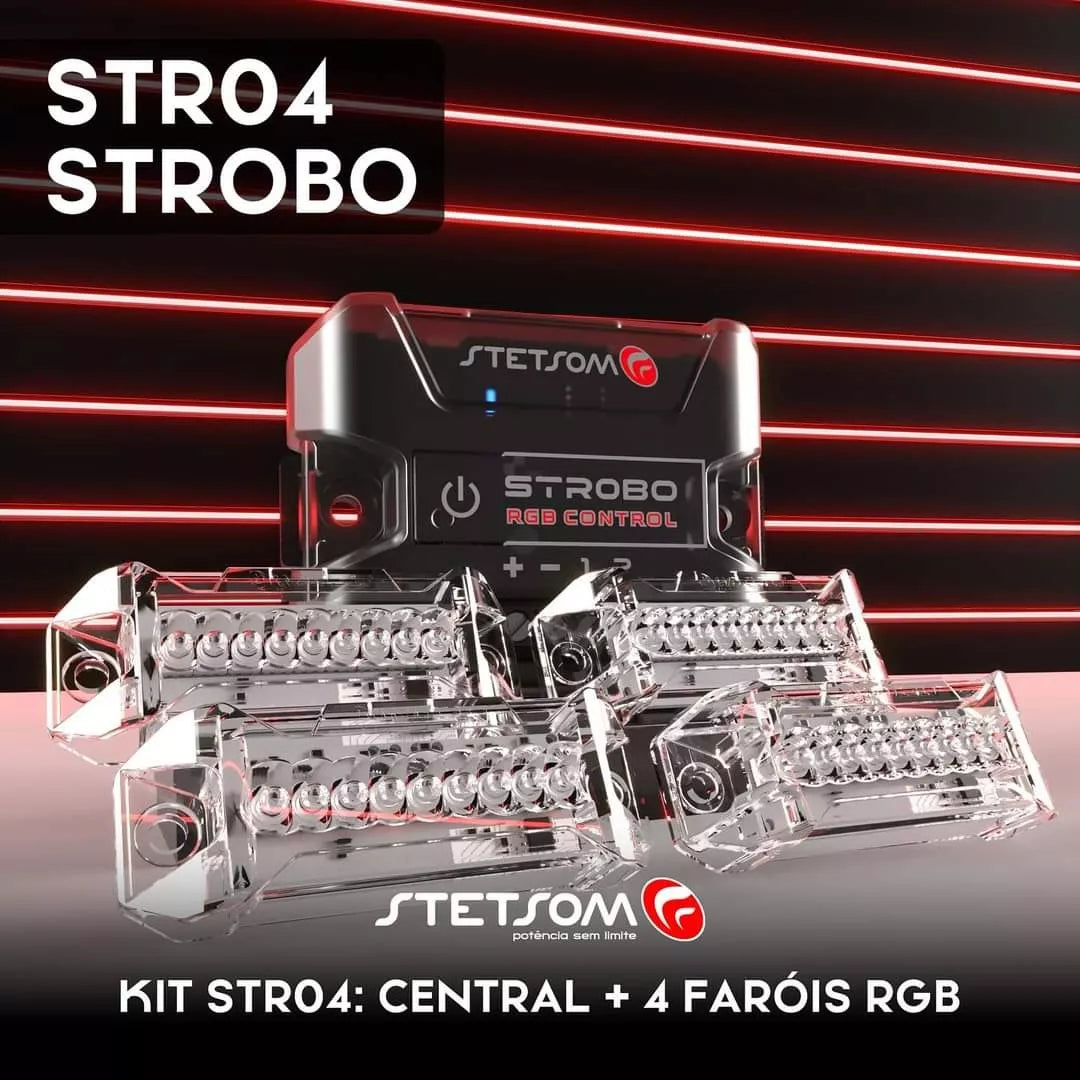 Stetsom Strobo controlador RGB Central Bluetooth