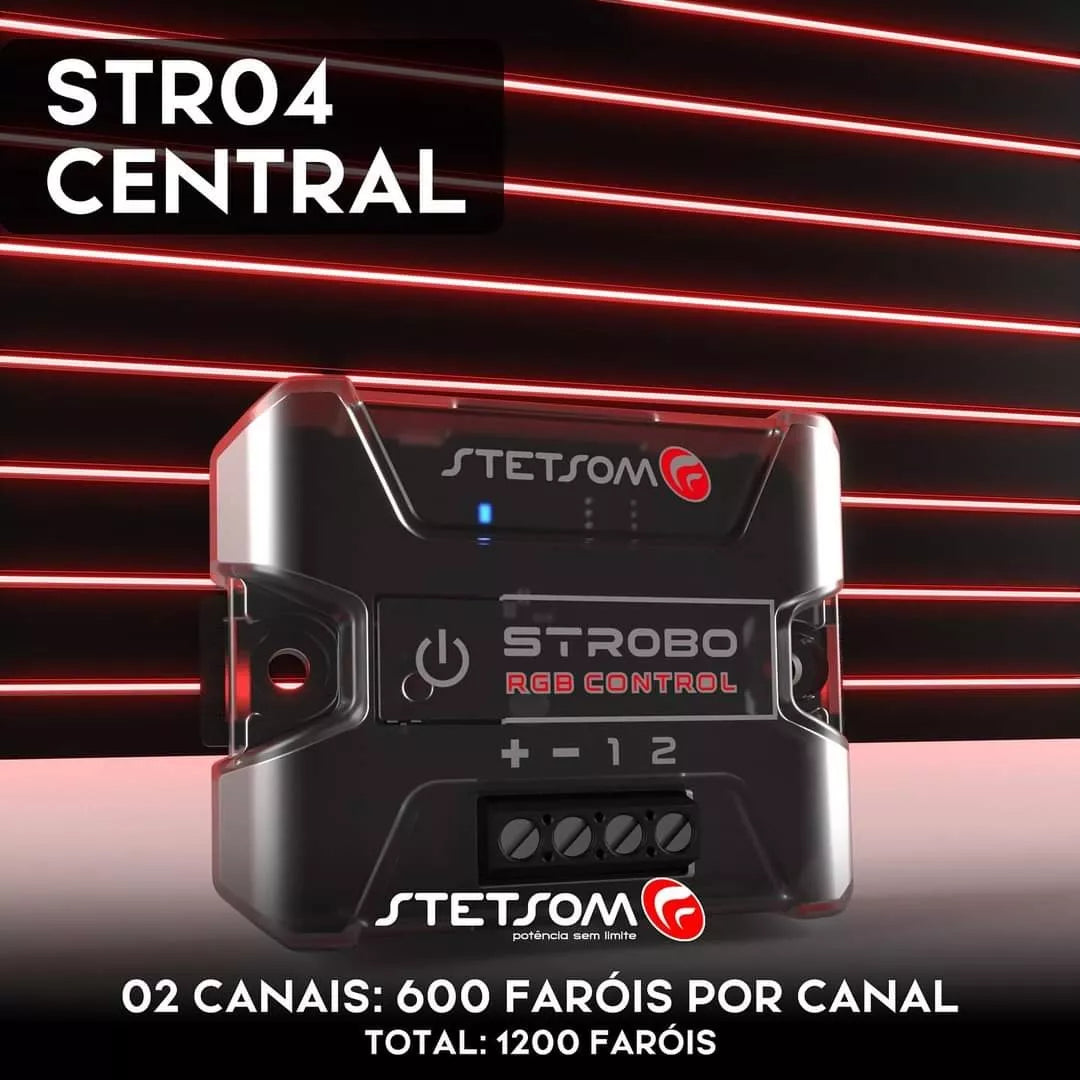 Stetsom Strobo controlador RGB Central Bluetooth