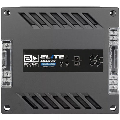 Banda Elite 800.4 2ohm 4 Channels