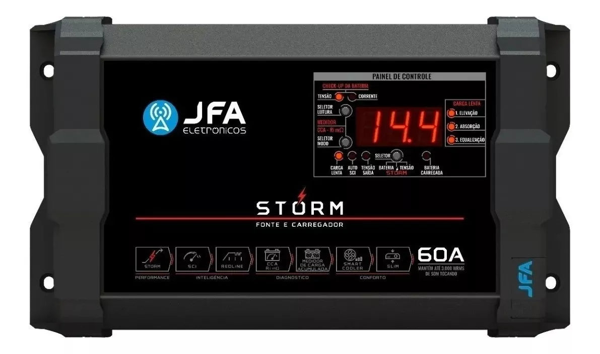 JFA STORM source and charger 60A bivolt