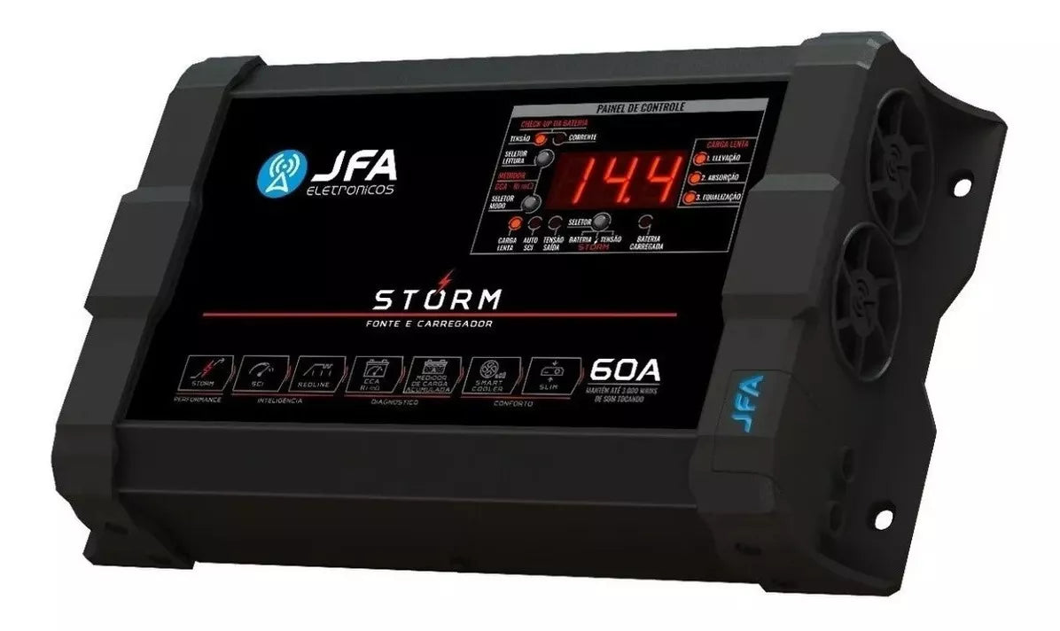 JFA STORM source and charger 60A bivolt